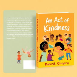 Create a book cover for 'An Act of Kindness' by Kavita Chopra