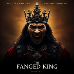 A movie poster for 'The Fanged King', written and directed by Nonzee Nimbutr and Anwardi Jamil