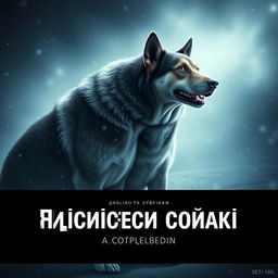 A movie poster for a film titled 'Слипшиеся собаки', which translates to 'Stuck Together Dogs'