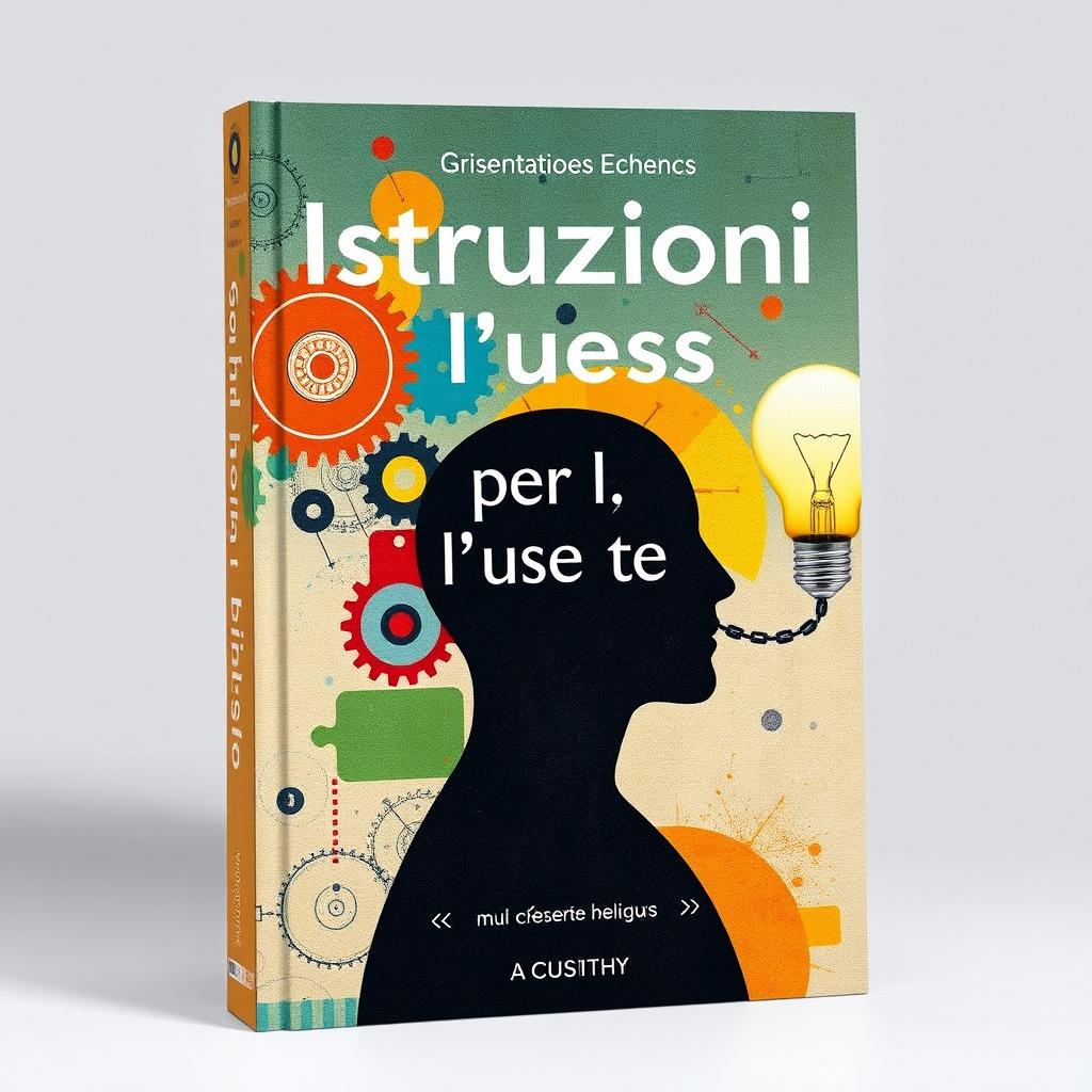 A thought-provoking book cover titled 'Istruzioni per l’uso di te stesso'