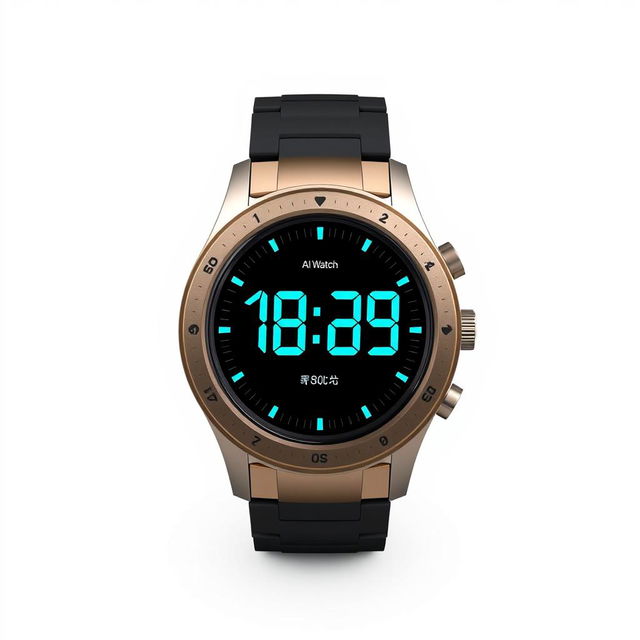 A redesigned watch featuring digital readings on the face and a vibrant color display