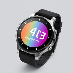 A redesigned watch featuring digital readings on the face and a vibrant color display