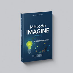 Design a book cover with the title 'Método IMAGINE para o sucesso empresarial'