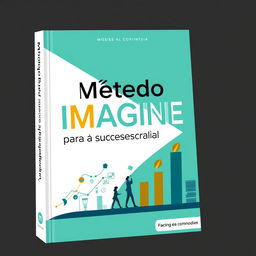 Create a book cover featuring the title 'Método IMAGINE para o sucesso empresarial'