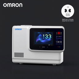 Buat desain 3D dari Omron CP1L 30 M-DRA dengan detail akurat, warna dan tekstur realistis, serta perspektif yang berbeda untuk menampilkan setiap sisi perangkat