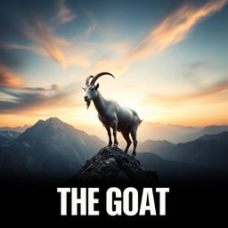 Create a movie poster with the title 'The Goat'