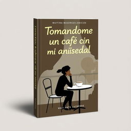 A book cover for 'Tomándome un café con mi ansiedad'