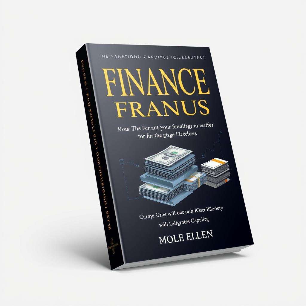 A book cover with the theme of finances