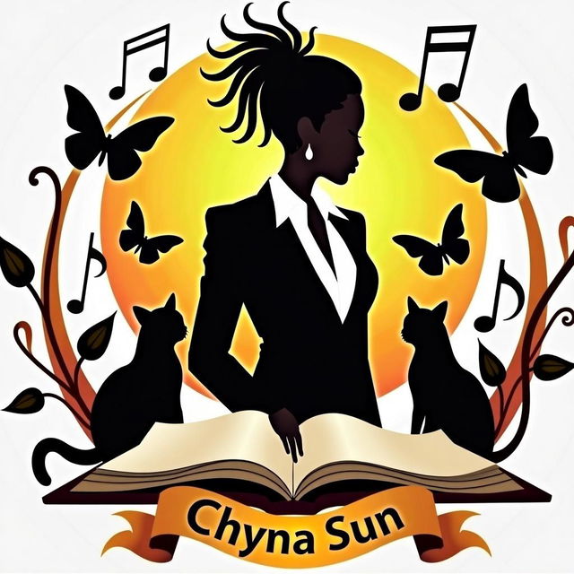 Elegant logo for 'Chyna Sun Publishing…By Dr