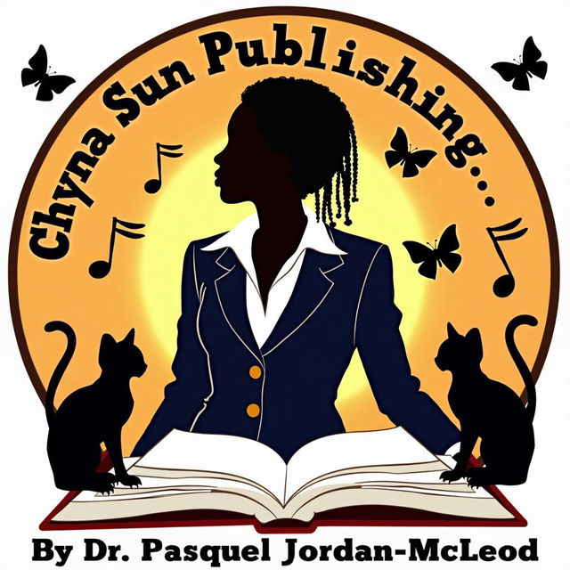 Elegant logo for 'Chyna Sun Publishing…By Dr