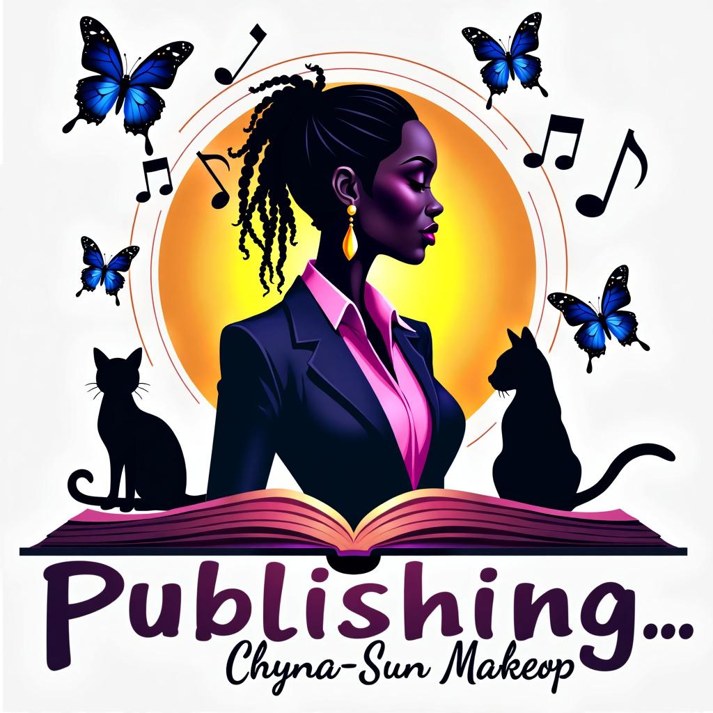 Elegant logo for 'Chyna Sun Publishing…By Dr