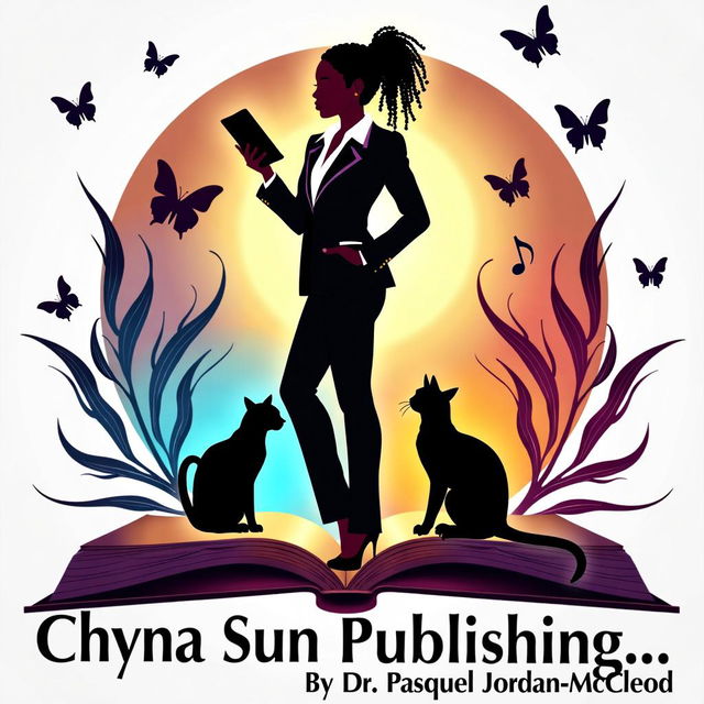 Elegant logo for 'Chyna Sun Publishing…By Dr