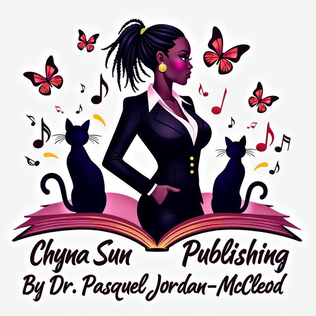 Elegant logo for 'Chyna Sun Publishing…By Dr