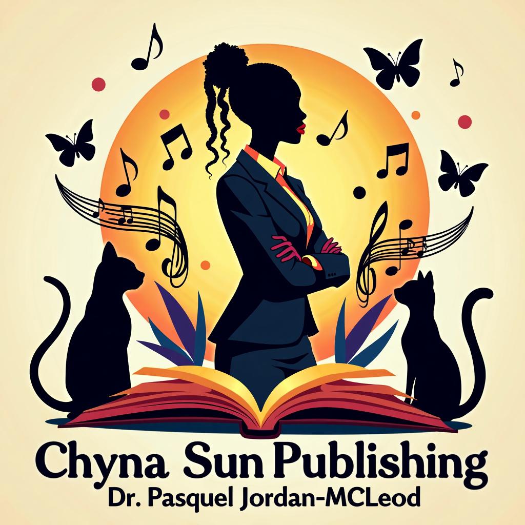 Elegant logo for 'Chyna Sun Publishing…By Dr