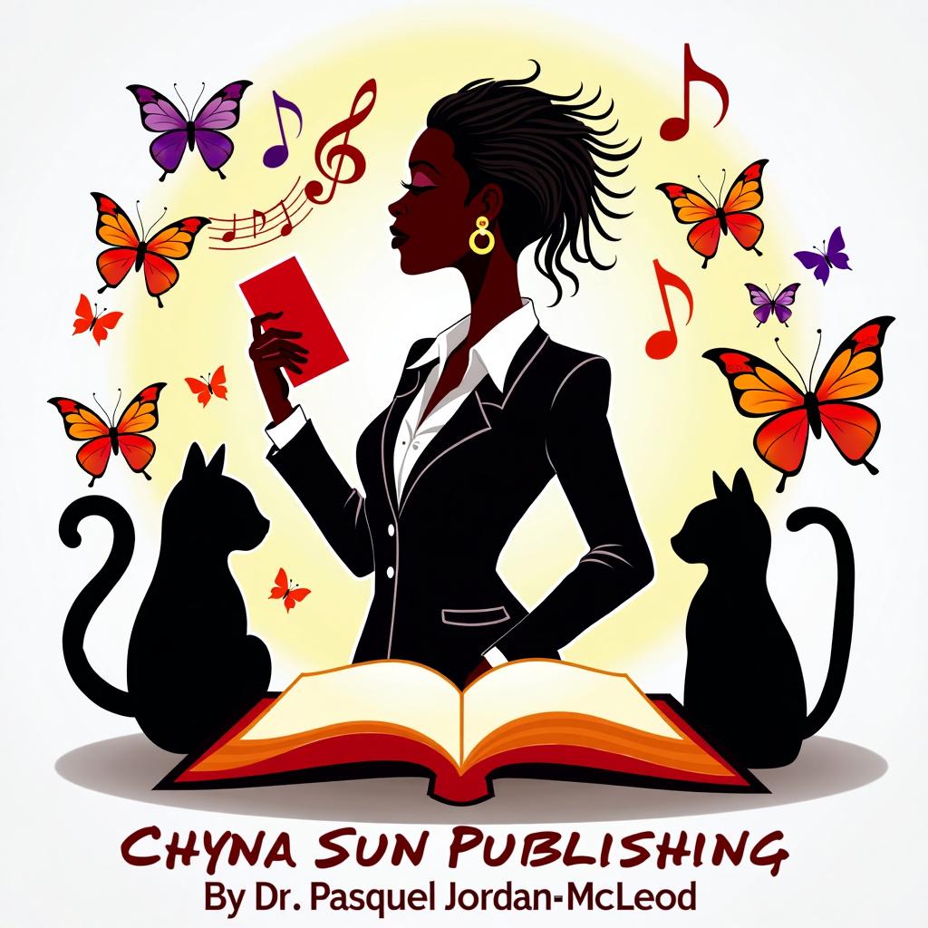 Elegant logo for 'Chyna Sun Publishing…By Dr