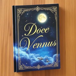 A captivating book cover titled 'Doce Vennus'