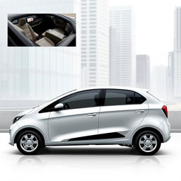 A conceptual design of the Tata Nano as a sedan