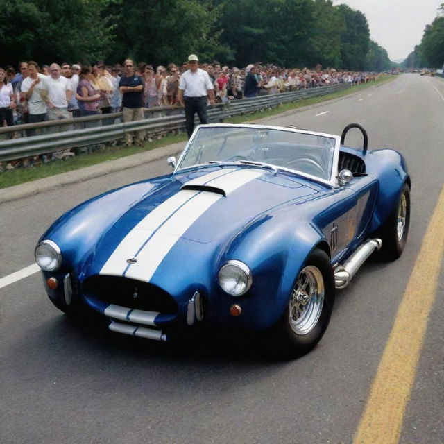 Carroll Shelby's Personal Cobra 427 Super Snake, CSX 3015, involved in a detailed and dramatic traffic accident