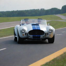 Carroll Shelby's Personal Cobra 427 Super Snake, CSX 3015, involved in a detailed and dramatic traffic accident