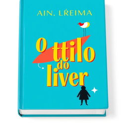 Capa de livro com o título 'O título do livro'