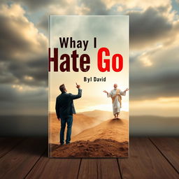 Design a book cover with the title 'Why I Hate God by David'