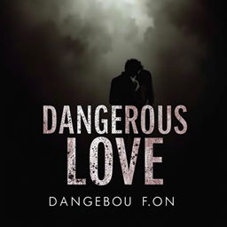 A dark and mysterious fanfiction cover with the title 'Dangerous Love'