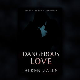 A dark and mysterious fanfiction cover with the title 'Dangerous Love'