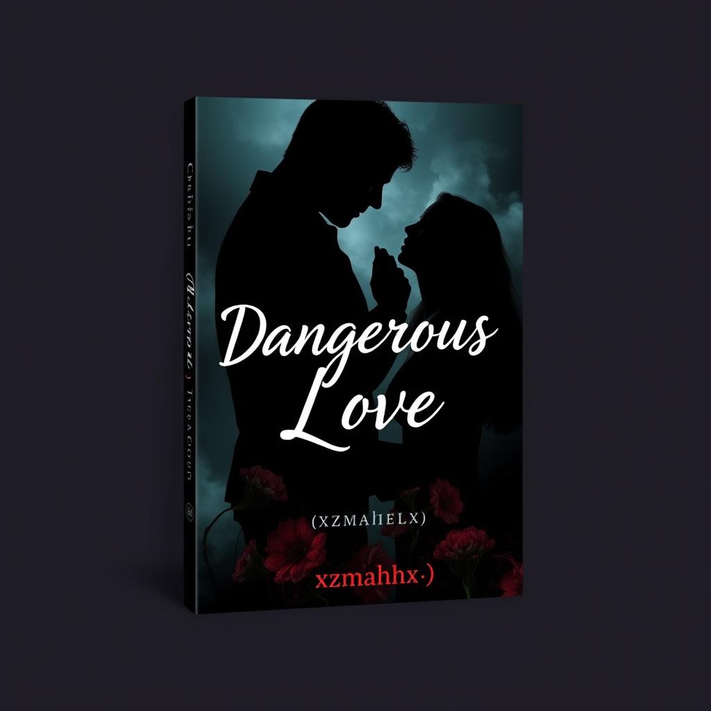 A captivating fanfiction cover with the title 'Dangerous Love' and the author's name 'xzmahhx_'