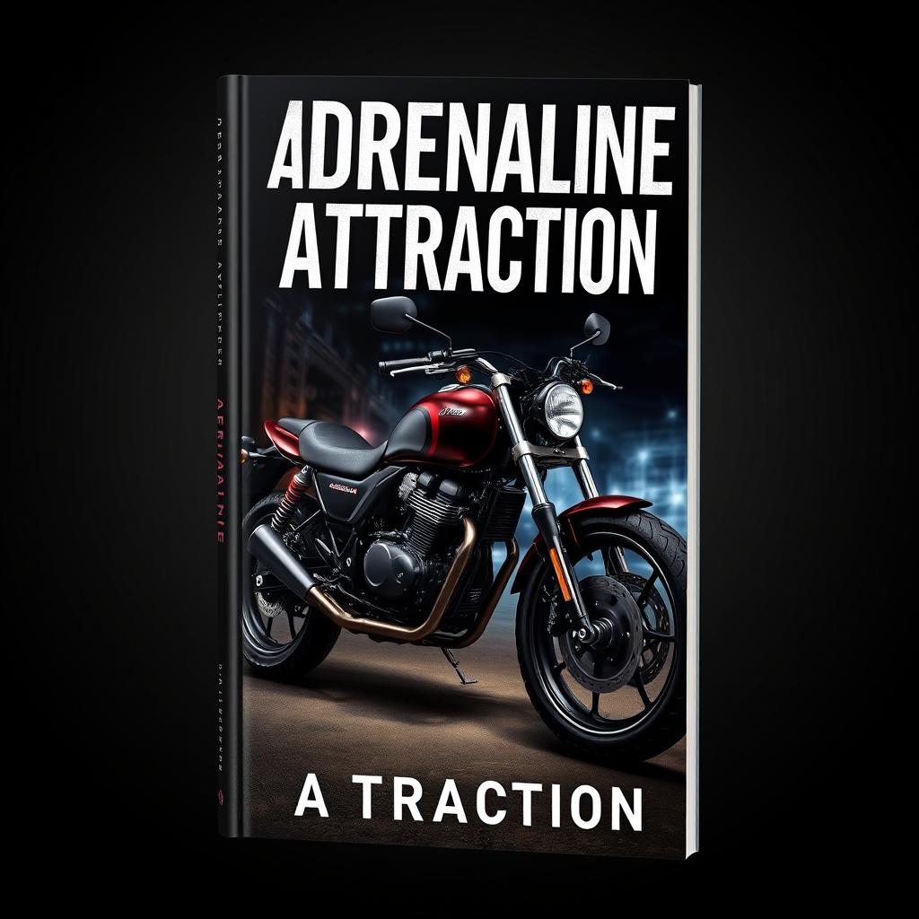 A book cover featuring the title 'Adrenaline and Attraction'