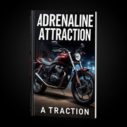 A book cover featuring the title 'Adrenaline and Attraction'