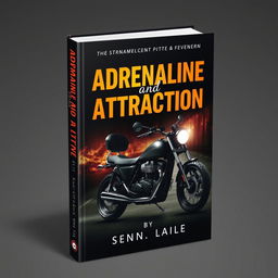 A book cover featuring the title 'Adrenaline and Attraction'