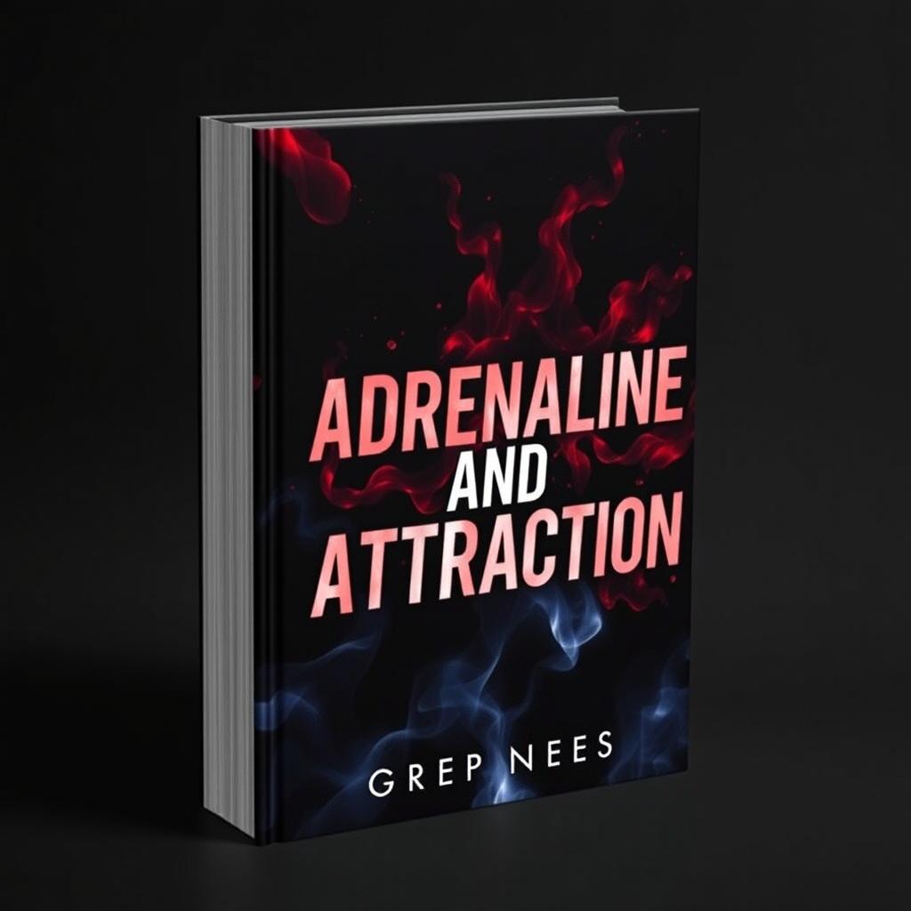 A book cover featuring the title 'Adrenaline and Attraction'