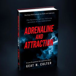 A book cover featuring the title 'Adrenaline and Attraction'