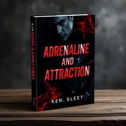 A book cover featuring the title 'Adrenaline and Attraction'