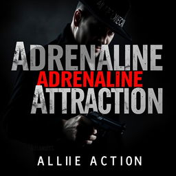 Create a fanfic cover with the title 'Adrenaline and Attraction'