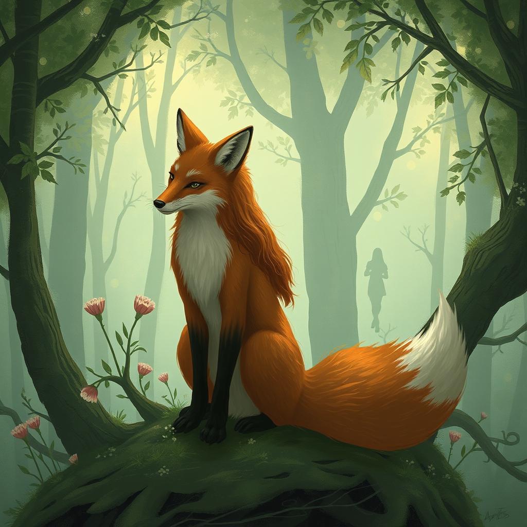 In the enchanting world of the Whispering Woods, where magic and mystery intertwine, lives a remarkable fox woman named Faye