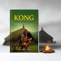 Create a book cover for 'KONGO: UM PASSADO E UMA CULTURA PARA REVISITAR' by Samuel Lourenço Lukau