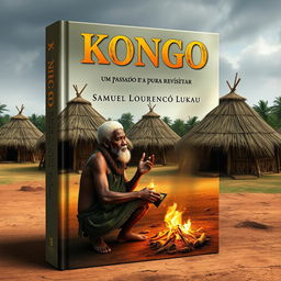 Create a book cover for 'KONGO: UM PASSADO E UMA CULTURA PARA REVISITAR' by Samuel Lourenço Lukau