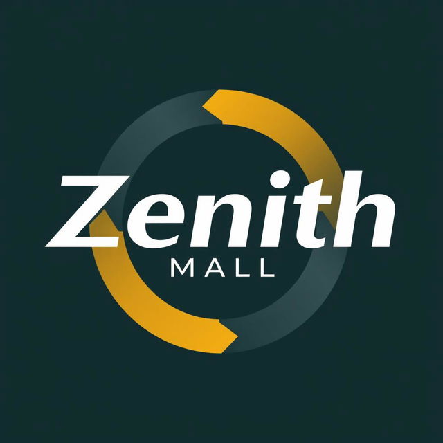 Create a modern and stylish logo for Zenith Mall, an ecommerce website