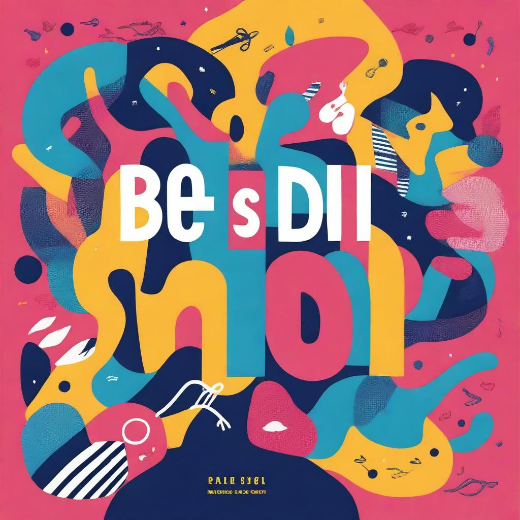 A lively and energetic illustration featuring the quote 'Be Skibidi