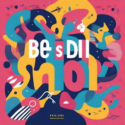 A lively and energetic illustration featuring the quote 'Be Skibidi