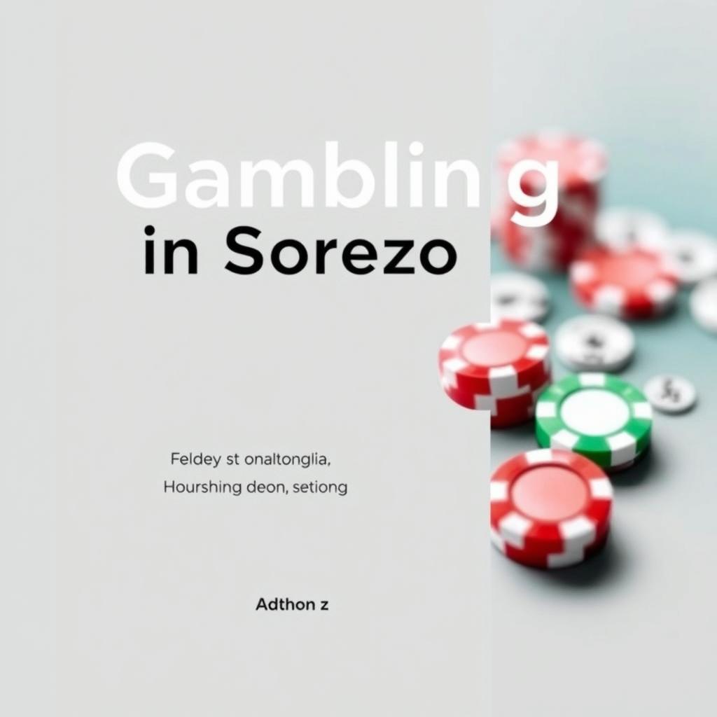 Create a minimalist book cover on the theme of Gambling in Slovenia: A Look at the Market and Its Challenges