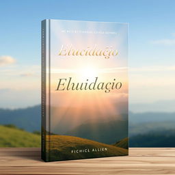 A book cover design for an evangelical book titled 'Elucidação'