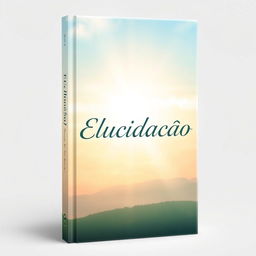 Design a book cover for an evangelical book titled 'Elucidação'