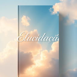 Create a book cover for a gospel book titled 'Elucidação'