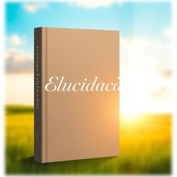 Create a book cover for a gospel book titled 'Elucidação'