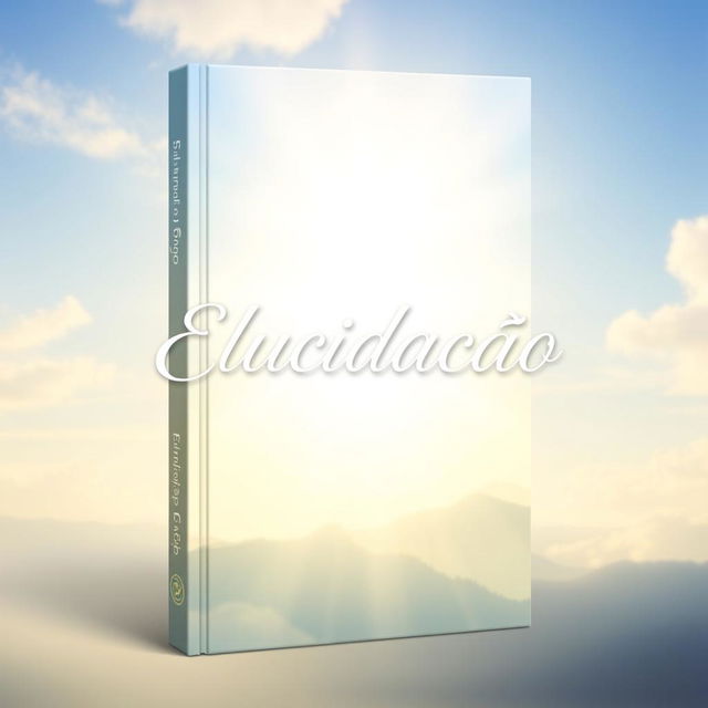 Create a book cover for a gospel book titled 'Elucidação'