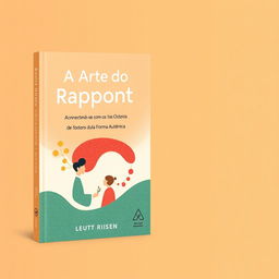 A book cover design for 'A Arte do Rapport: Conectando-se com os Outros de Forma Autêntica'