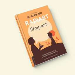 A book cover design for 'A Arte do Rapport: Conectando-se com os Outros de Forma Autêntica'