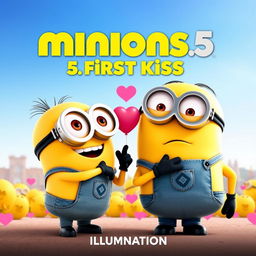 Create a movie poster for 'Minions 9